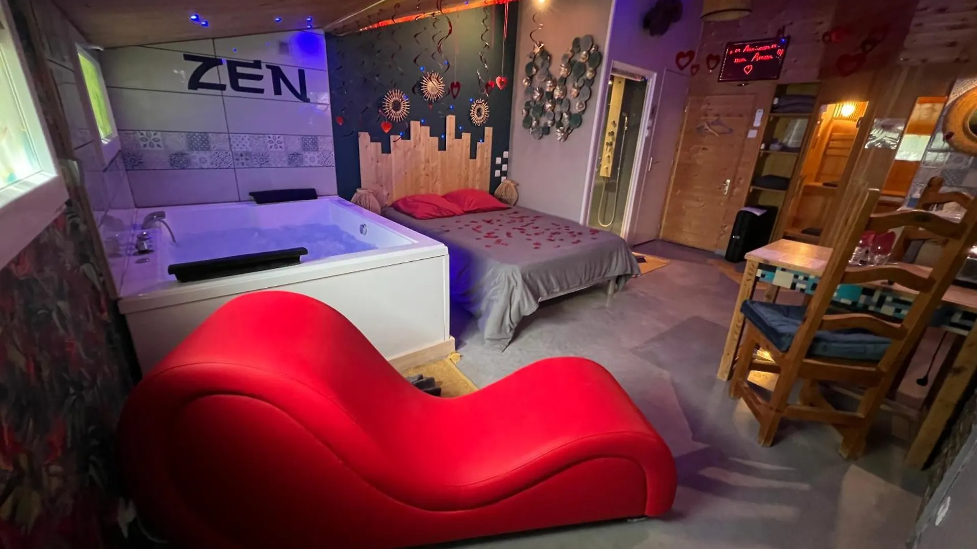 A Home Love-Spa, Le Plus Luxueux Parmi Nos 2 Etablissements Montluel 法国