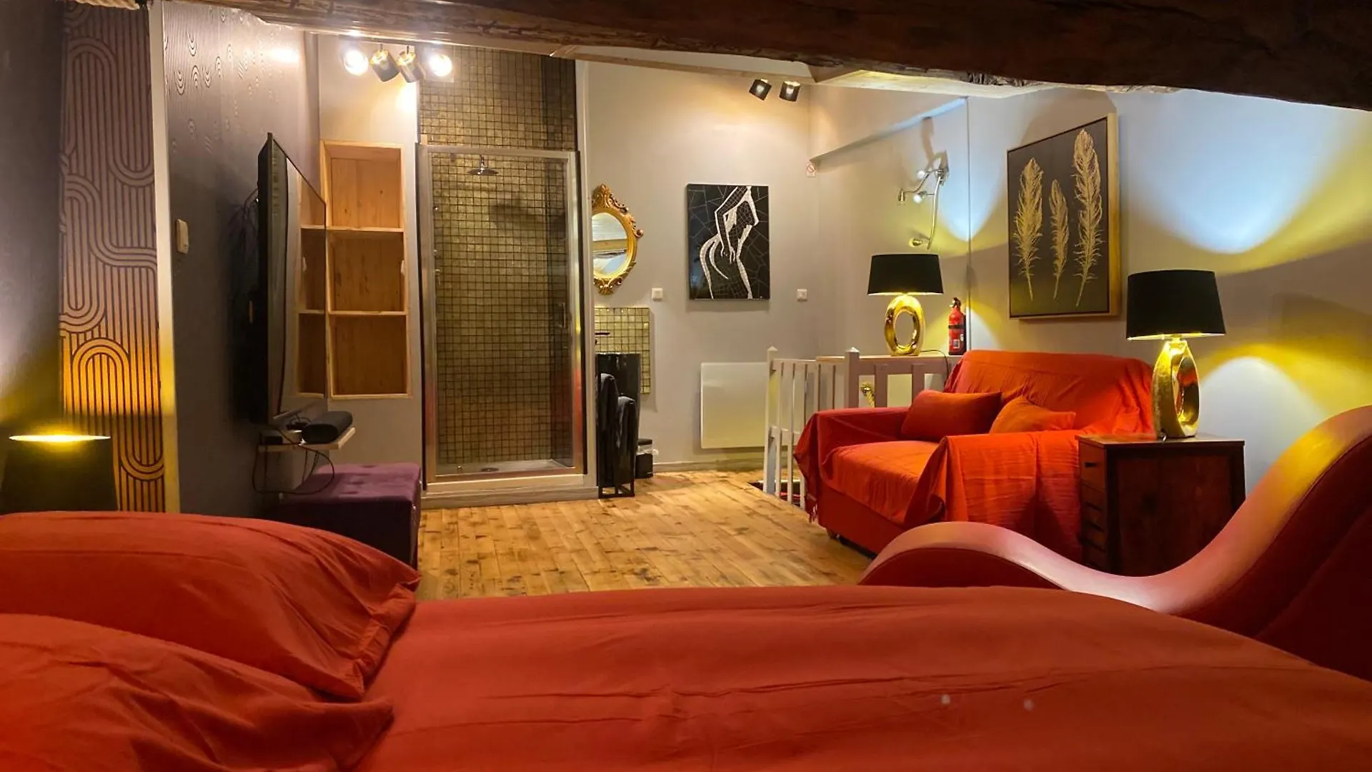 住宿加早餐酒店 A Home Love-Spa, Le Plus Luxueux Parmi Nos 2 Etablissements Montluel